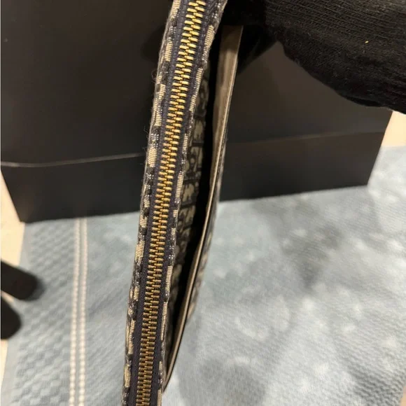 Christian Dior Saddle Cloth Clutch Bag - Picture 10 of 10